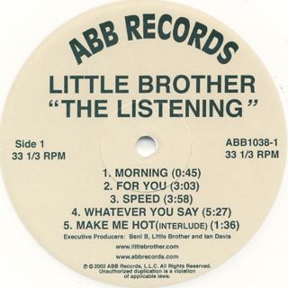 Little Brother / The Listening(2LP+7