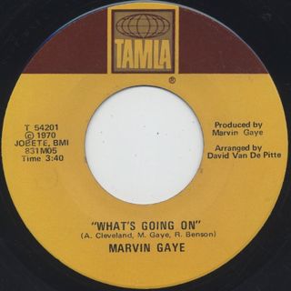 Marvin Gaye / What's Going On c/w God Is Love