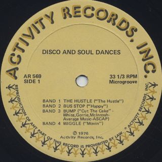 Rosemary Hallum / Disco And Soul Dances label
