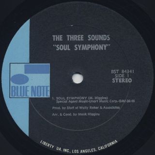 Three Sounds / Soul Symphony label