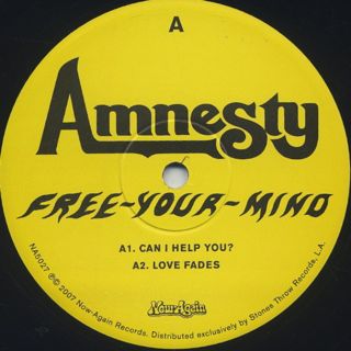 Amnesty / Free Your Mind: The 700 West Sessions label