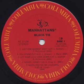 Manhattans / Black Tie label
