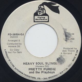 Pretty Purdie and The Playboys / Heavy Soul Slinger front