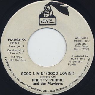 Pretty Purdie and The Playboys / Heavy Soul Slinger back