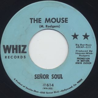 Senor Soul / The Mouse c/w Soul Sermon front