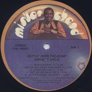Simtec & Wylie / Gettin' Over The Hump label