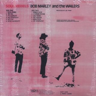 Bob Marley And The Wailers / Soul Rebels back