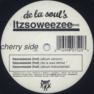 De La Soul / Itzsoweezee (Hot) label
