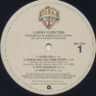 Larry Carlton / S.T. label