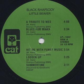 Little Beaver / Black Rhapsody label