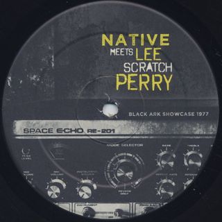Native Meets Lee Scratch Perry / Black Ark Showcase 1977 label