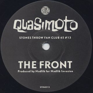 Quasimoto / The Front c/w Youngblood front