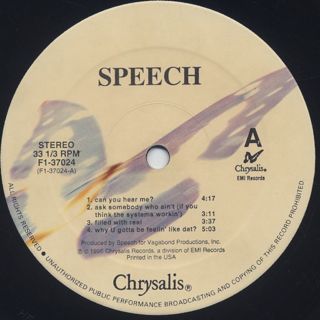 Speech / Speech label