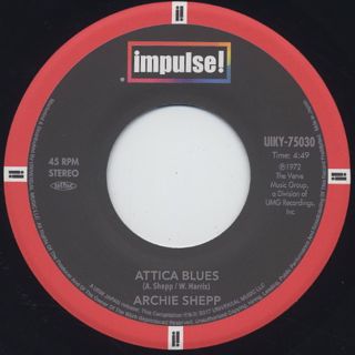 Archie Shepp / Atica Blues back