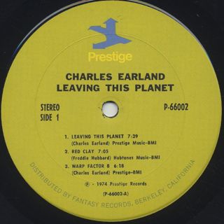 charles earland leaving〜 theo parrish - レコード