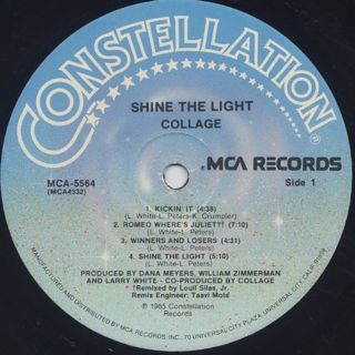 Collage / Shine The Light label