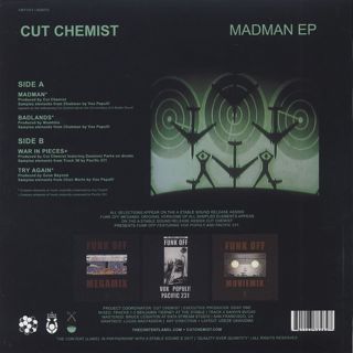 Cut Chemist / Madman EP back