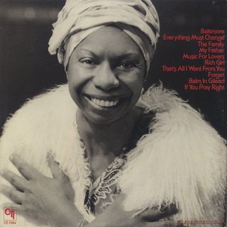 Nina Simone / Baltimore back