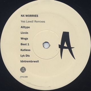 Nxworries / Yes Lawd! Remixes label