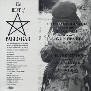 Pablo Gad / The Best Of Pablo Gad back