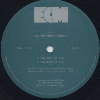 Pat Metheny Group / S.T. label