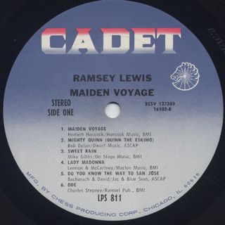 Ramsey Lewis / Maiden Voyage label