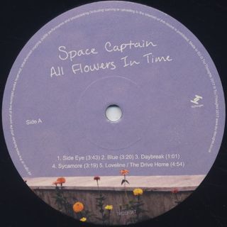 Space Captain / All Flowers In Time label