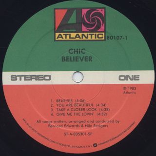 Chic / Beliver label