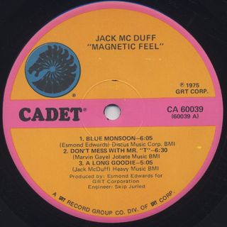 Jack McDuff / Magnetic Feel label