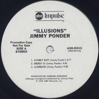 Jimmy Ponder / Illusions label