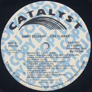 Jimmy Stewart / Fire Flower label