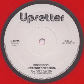 Lee Perry And The Full Ecperience / Disco Devil label