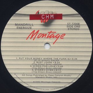 Mandrill / Energize label