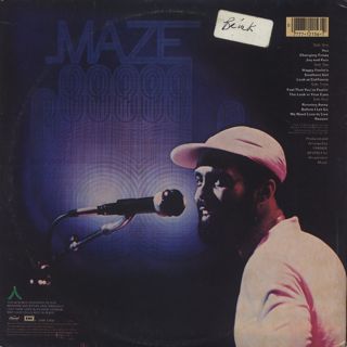 Maze Featuring Frankie Beverly / Live In New Orleans back