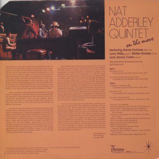 Nat Adderley Quintet / On The Move back