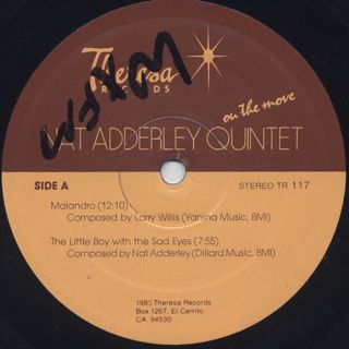 Nat Adderley Quintet / On The Move label