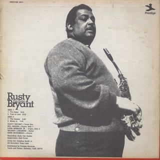 Rusty Bryant / Fire Eater back