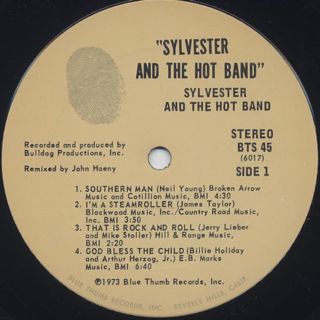 Sylvester And The Hot Band / S.T. label