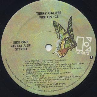 Terry Callier / Fire On Ice label