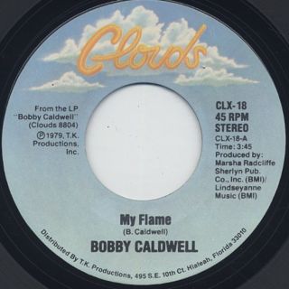 Bobby Caldwell / My Flame c/w Come To Me front