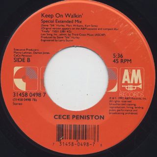 CeCe Peniston / I'm In The Mood c/w Keep On Walkin' back