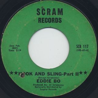 Eddie Bo / Hook And Sling (45) back