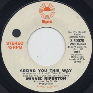 Minnie Riperton / Seeing You This Way front