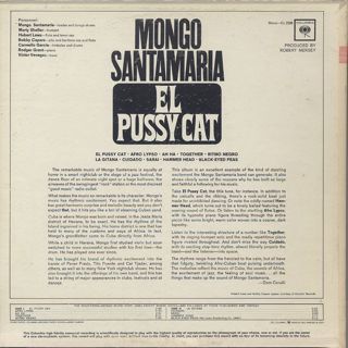 Mongo Santamaria / El Pussy Cat back