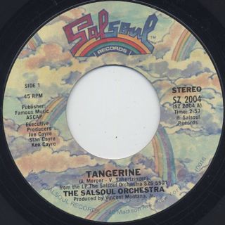 Salsoul Orchestra / Tangerine c/w Salsoul Hustle