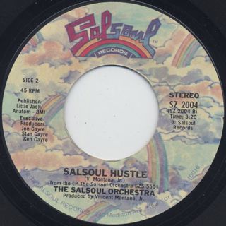 Salsoul Orchestra / Tangerine c/w Salsoul Hustle back