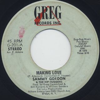 Sammy Gordon / Making Love (7