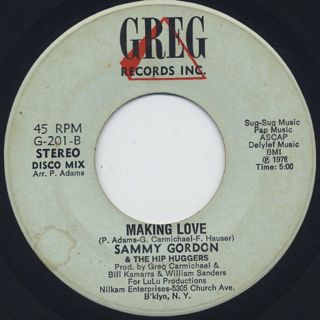Sammy Gordon / Making Love (7