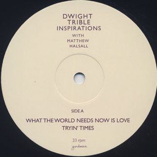Dwight Trible / Inspirations label