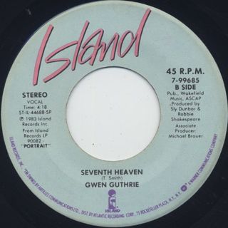 Gwen Guthrie / Love In Moderation c/w Seventh Heaven
